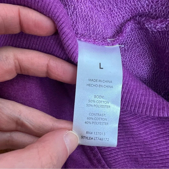 NWT Wildfox x Coca-Cola Smile with Coke! Roadtrip Sweatshirt in Purple Wine L - Picture 8 of 8